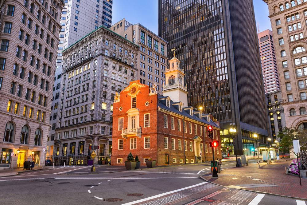 Old State House Massachusetts Background