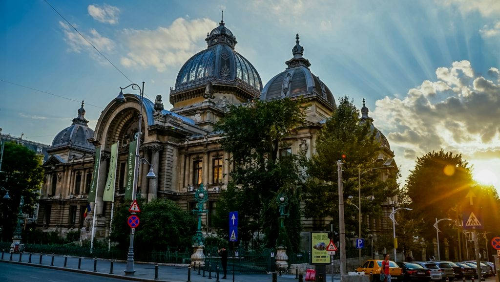 Old Town Of Bucharest Romania
