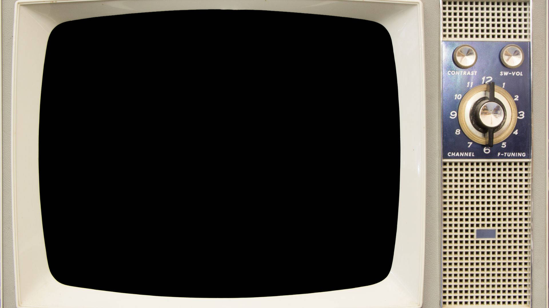 Old Tv White Noise Black Screen