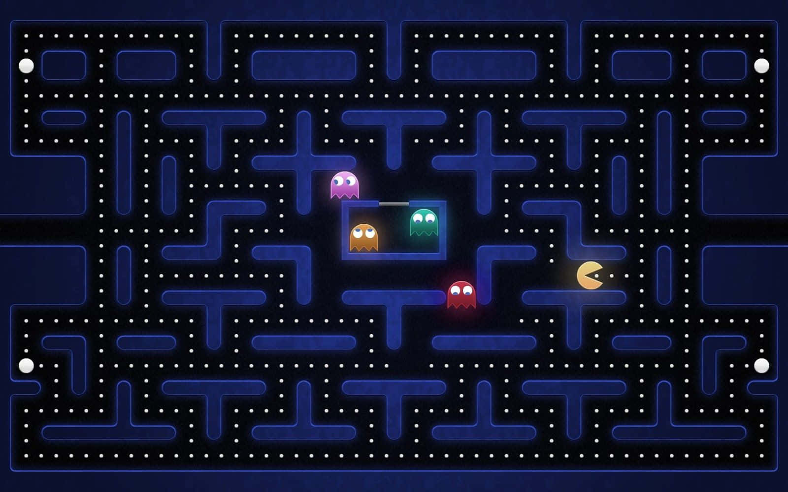 Old Video Game Pac-man
