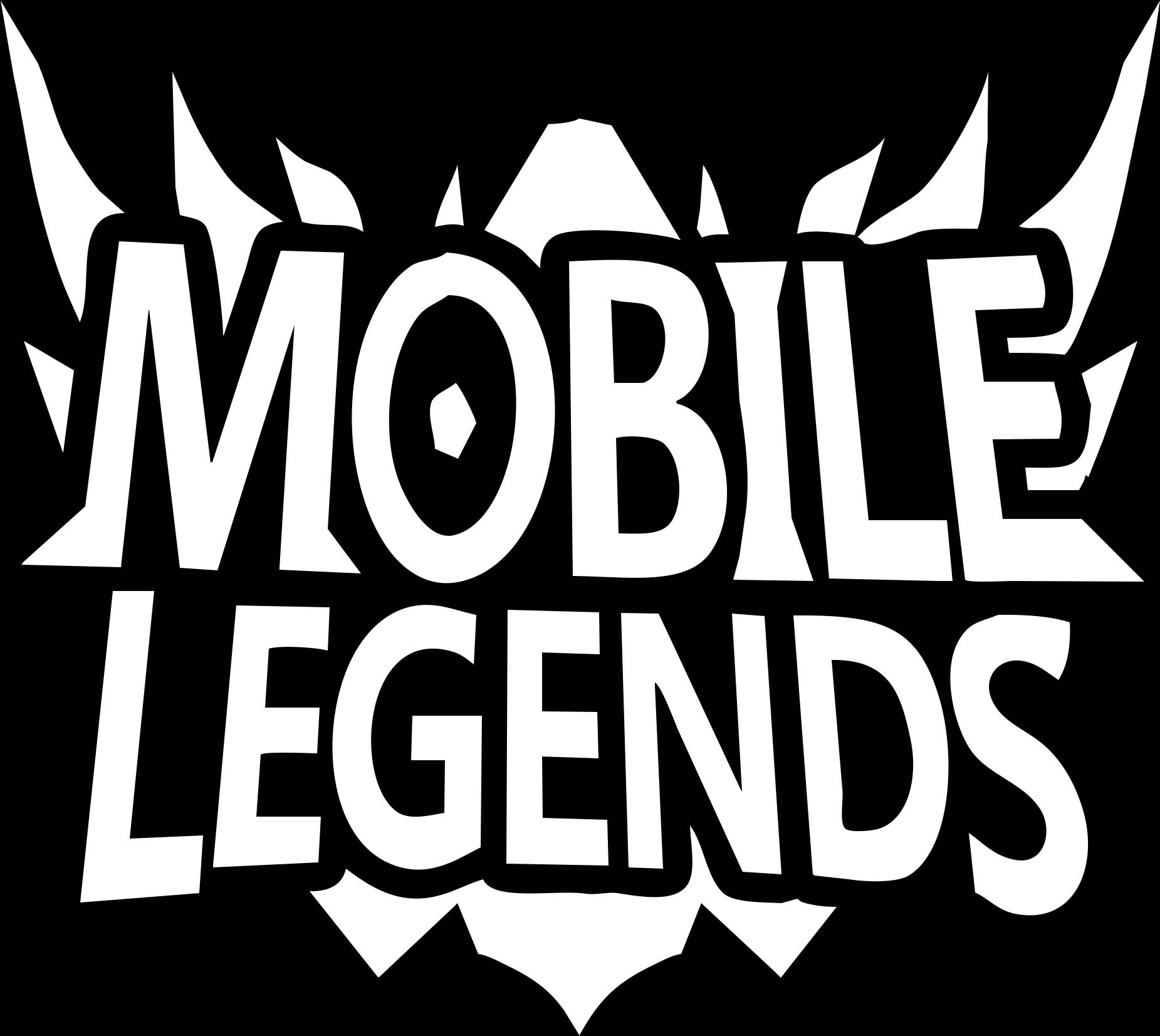 Old White Mobile Legends Logo
