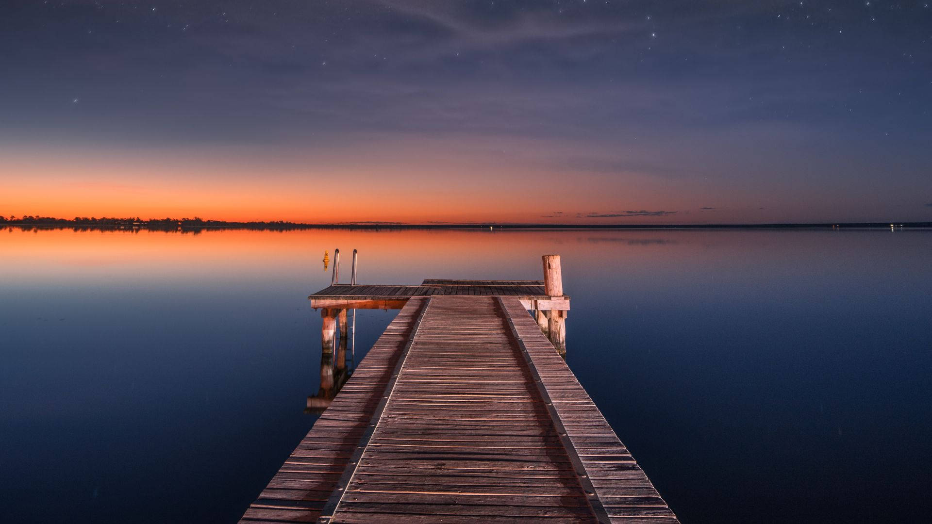 Old Wooden Pier Journey Background