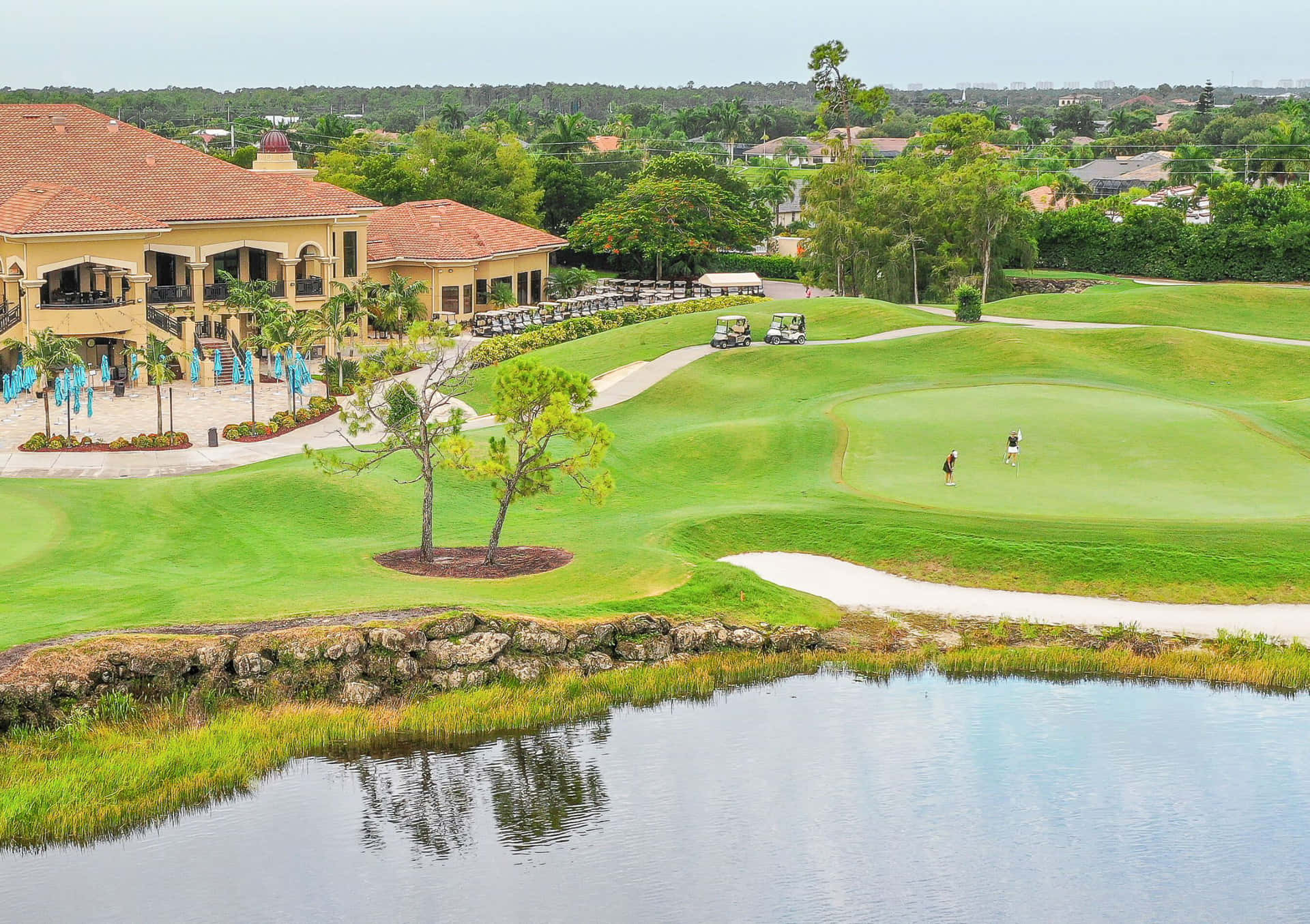 Olde Cypress Private Golf Community Florida Golf Background