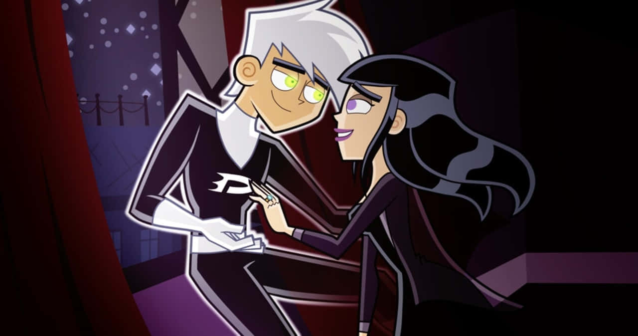 Older Sam And Danny Phantom Pfp Background