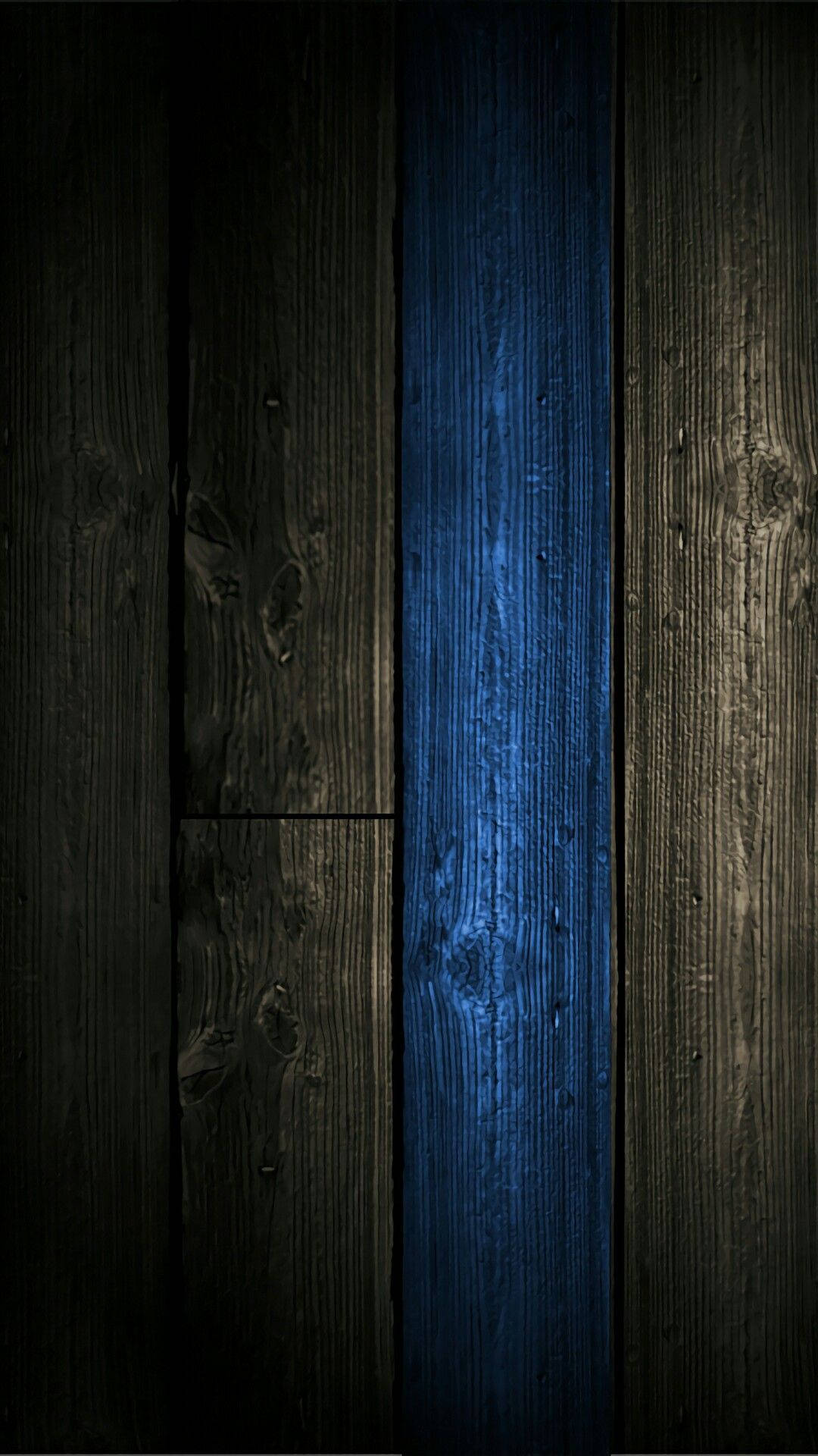 Oled 4k Blue Wooden Panel Background