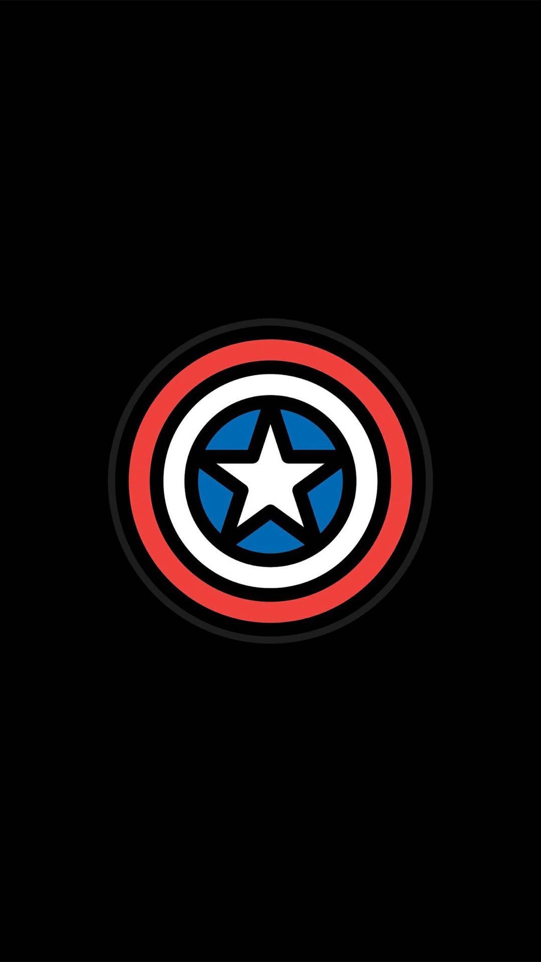 Oled 4k Captain America Shield Background