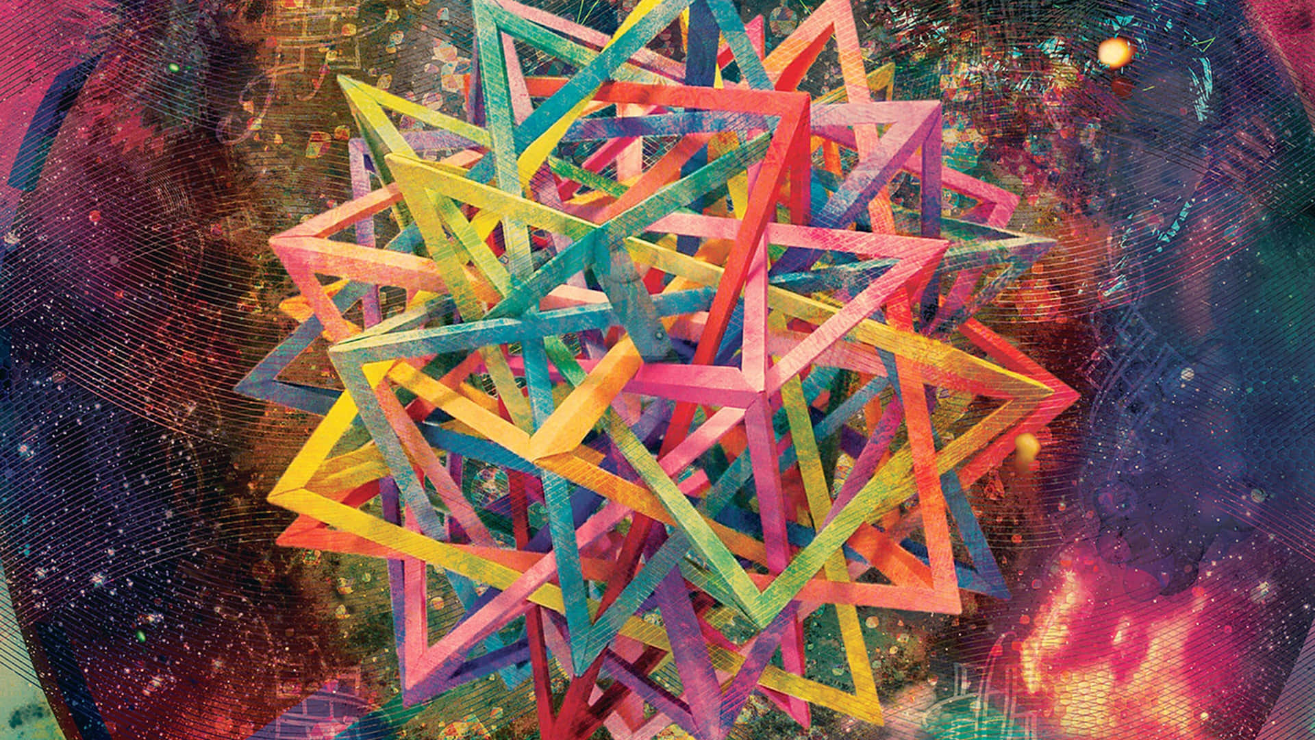 Oled 4k Hdr Television Displays Vibrant And Crystal Clear Images. Background