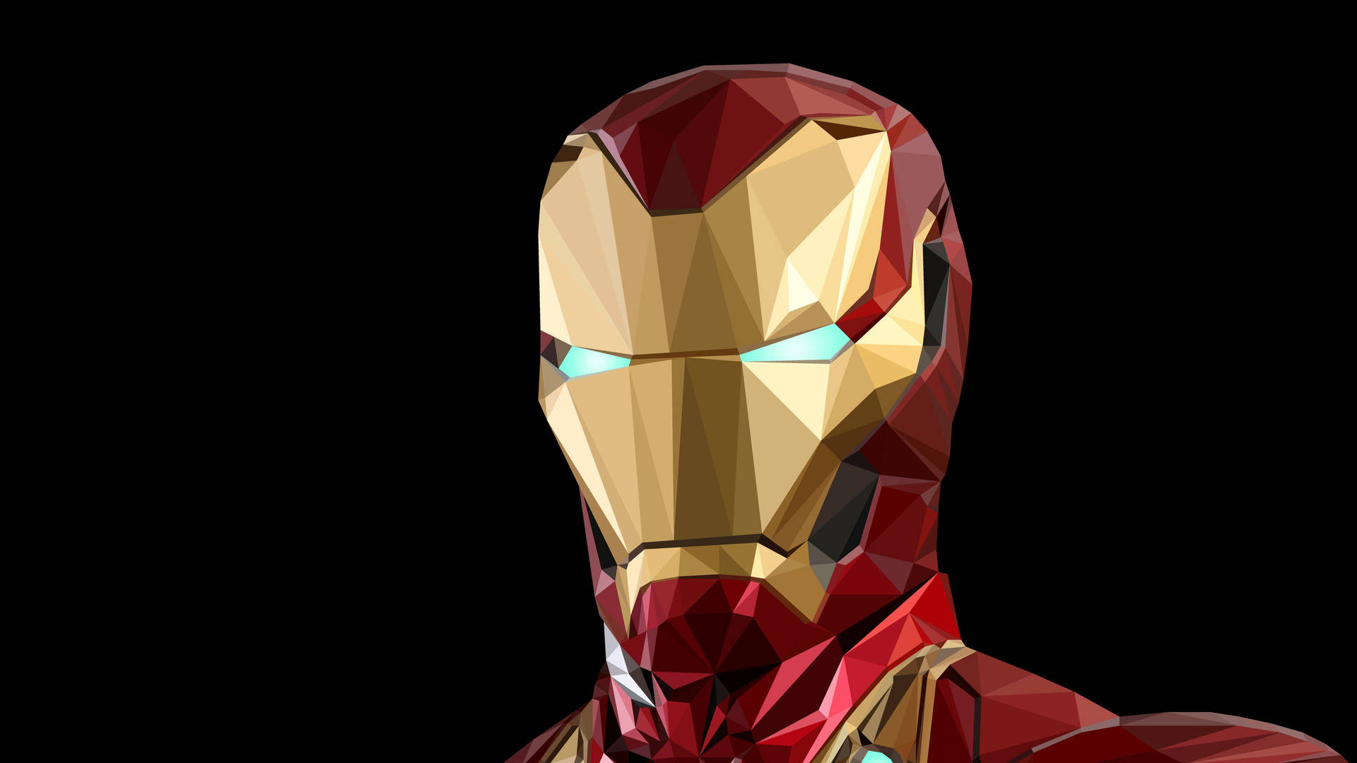 Oled 4k Iron Man Headshot Background