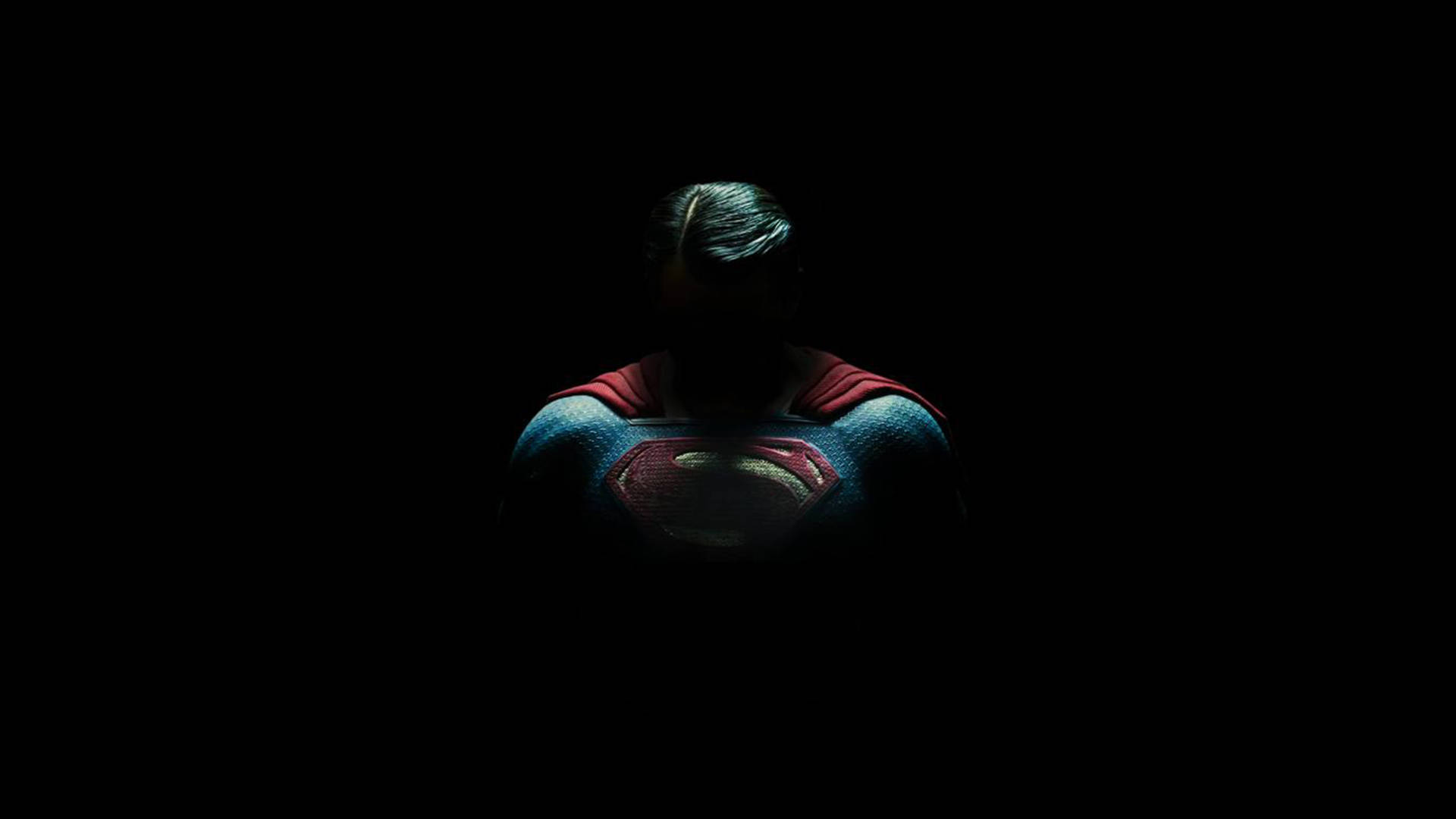 Oled 4k Superman In Darkness Background