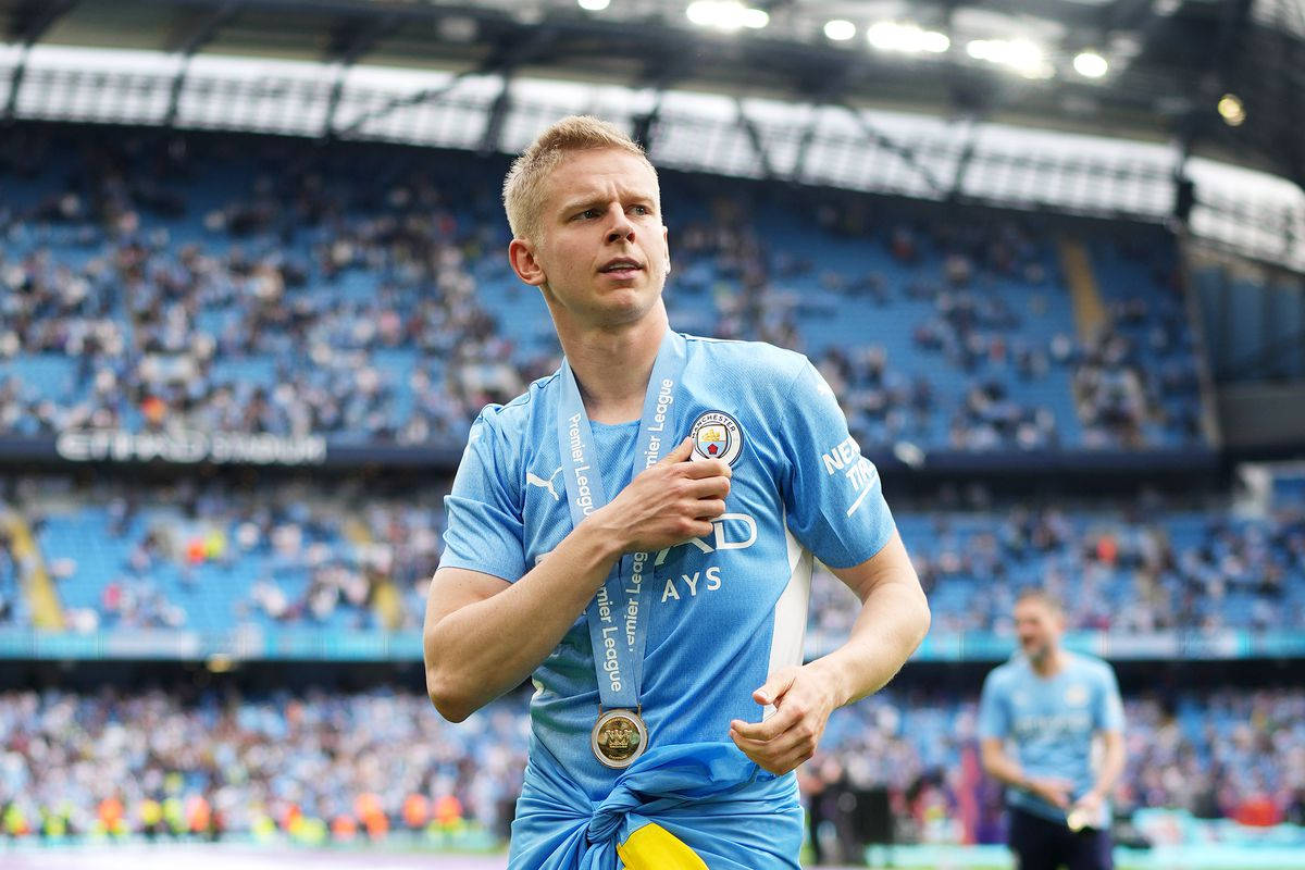 Oleksandr Zinchenko Chest Background