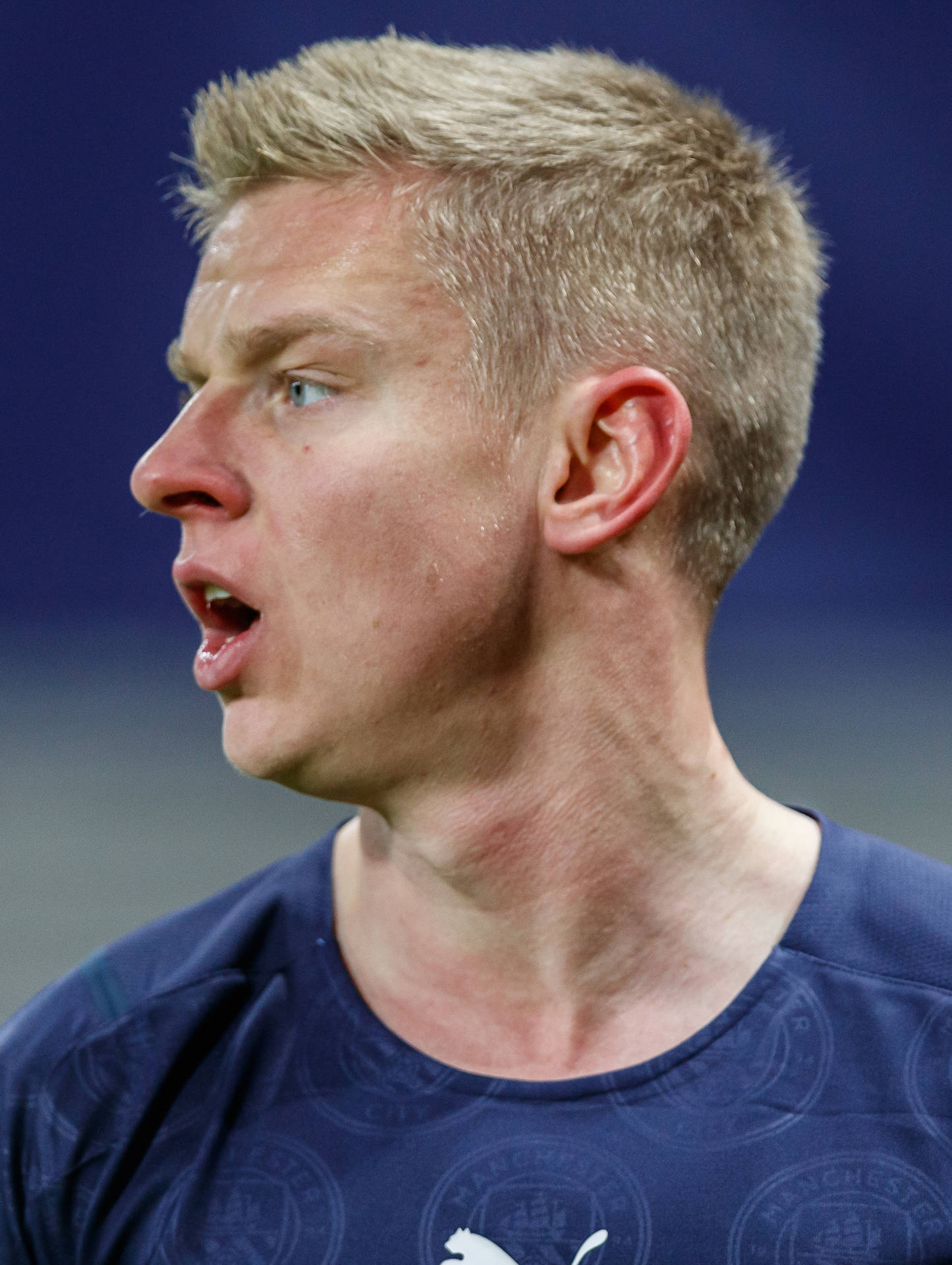 Oleksandr Zinchenko Side Profile Background