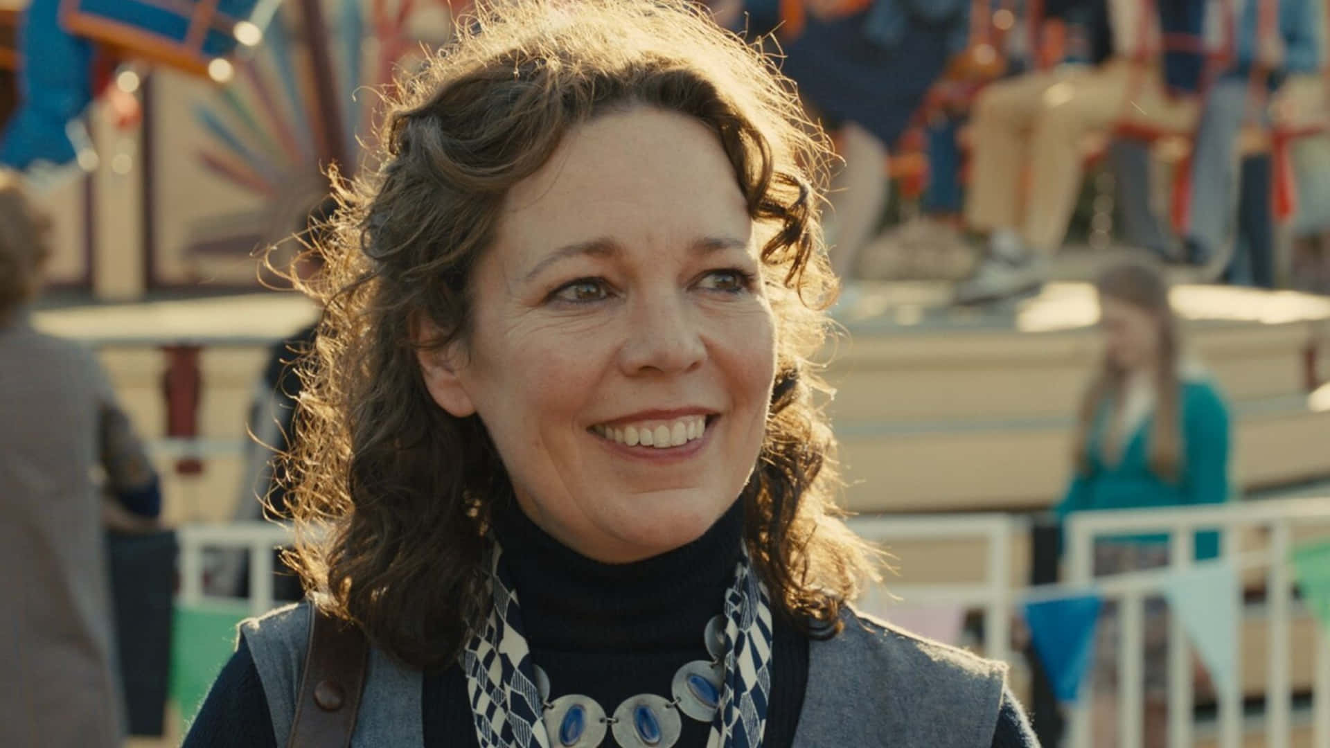 Olivia Colman In An Elegant Pose