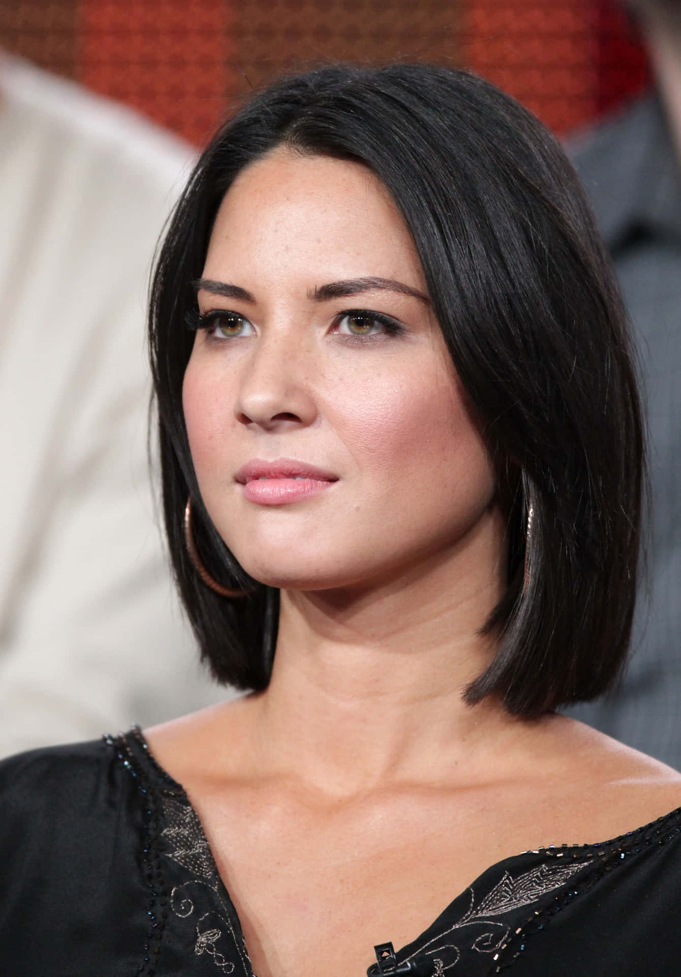 Olivia Munn Event Closeup Background