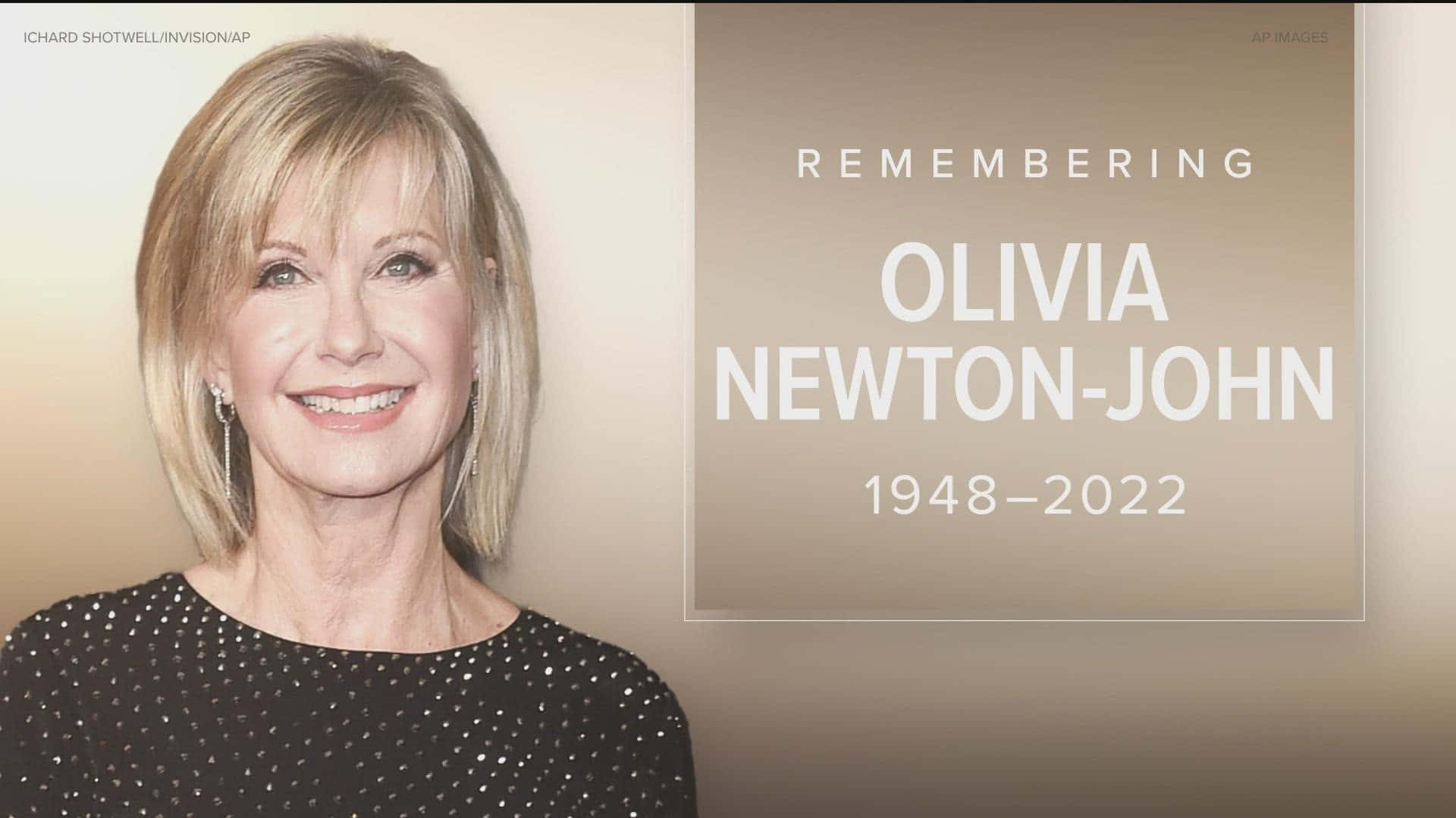 Olivia Newton John Memorial Poster