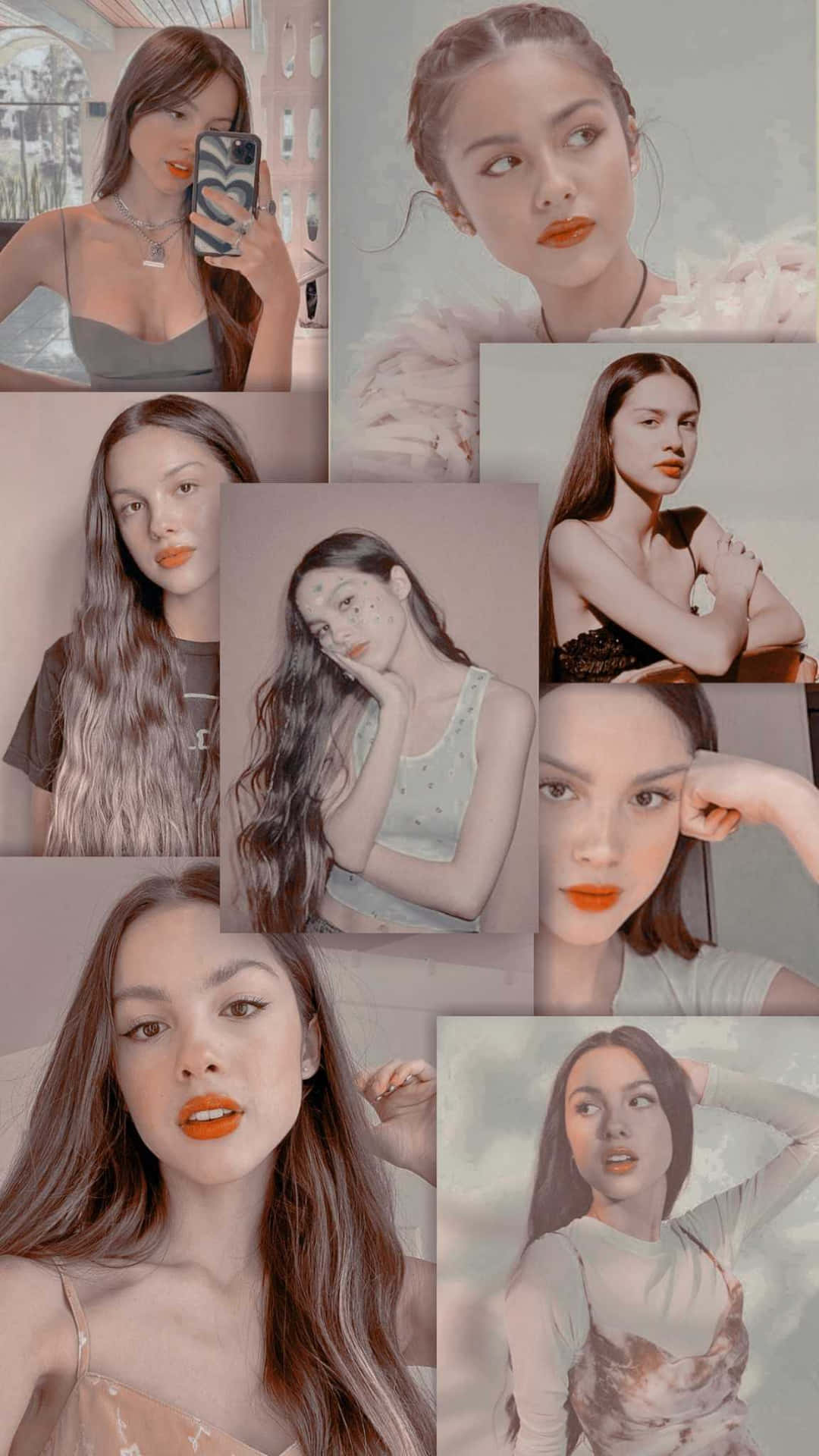 Olivia Rodrigo's Cool, Minimalist Aesthetic Background