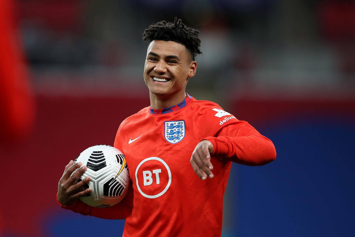 Ollie Watkins Holding The Ball