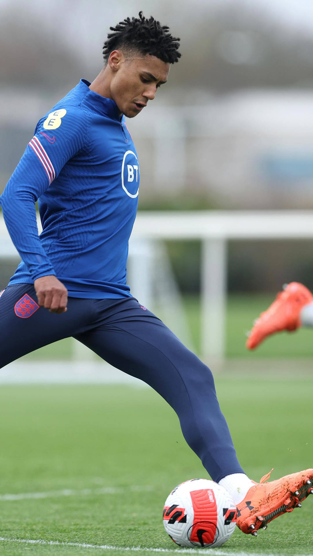 Ollie Watkins Kicking The Ball