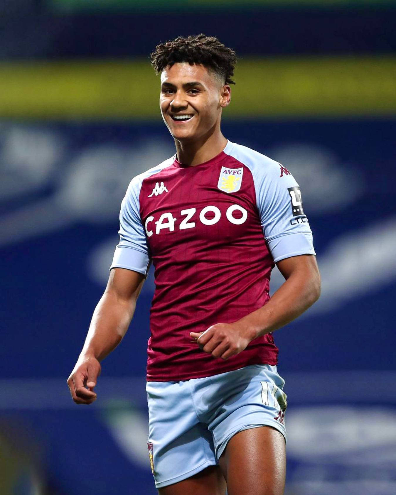 Ollie Watkins Smiling During A Game