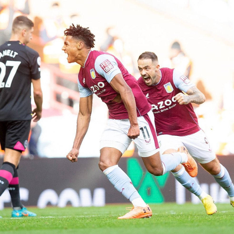 Ollie Watkins Yelling During A Game