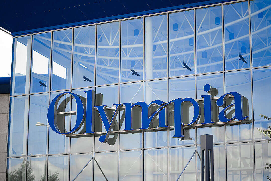 Olympia Shopping Center Logo Background