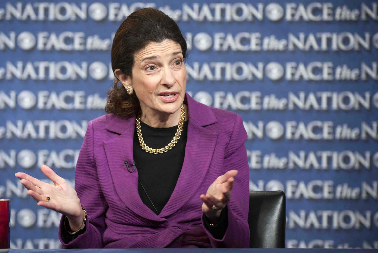 Olympia Snowe During An Appearance On Face The Nation