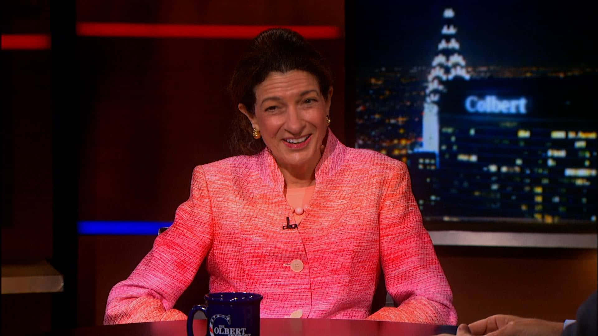 Olympia Snowe With Colbert