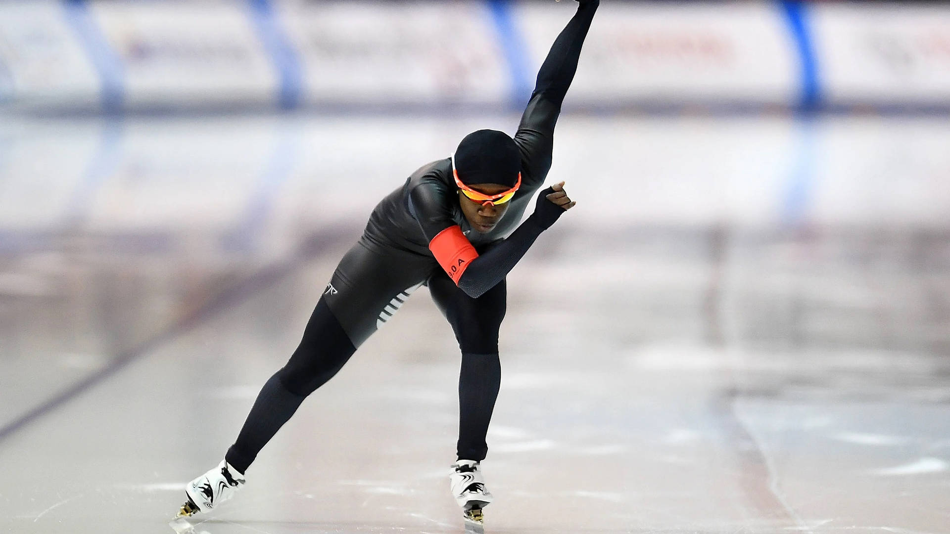 Olympic Long Track Speed Skating Trials Background