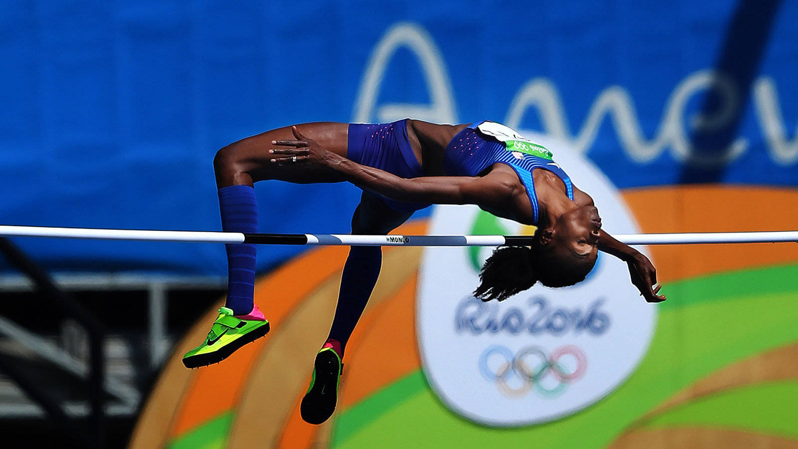 Olympic Sports High Jump Background