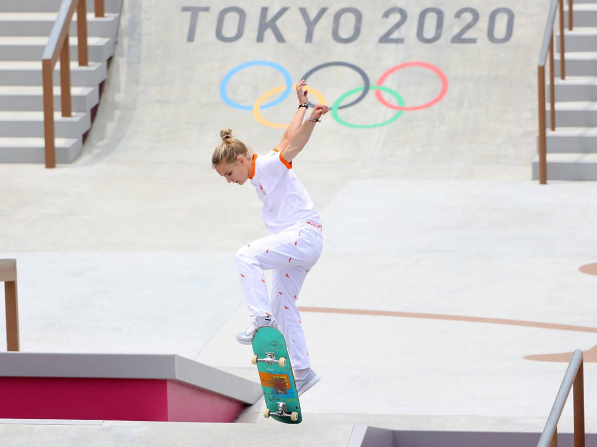 Olympic Sports Tokyo 2020 Skateboarding Background