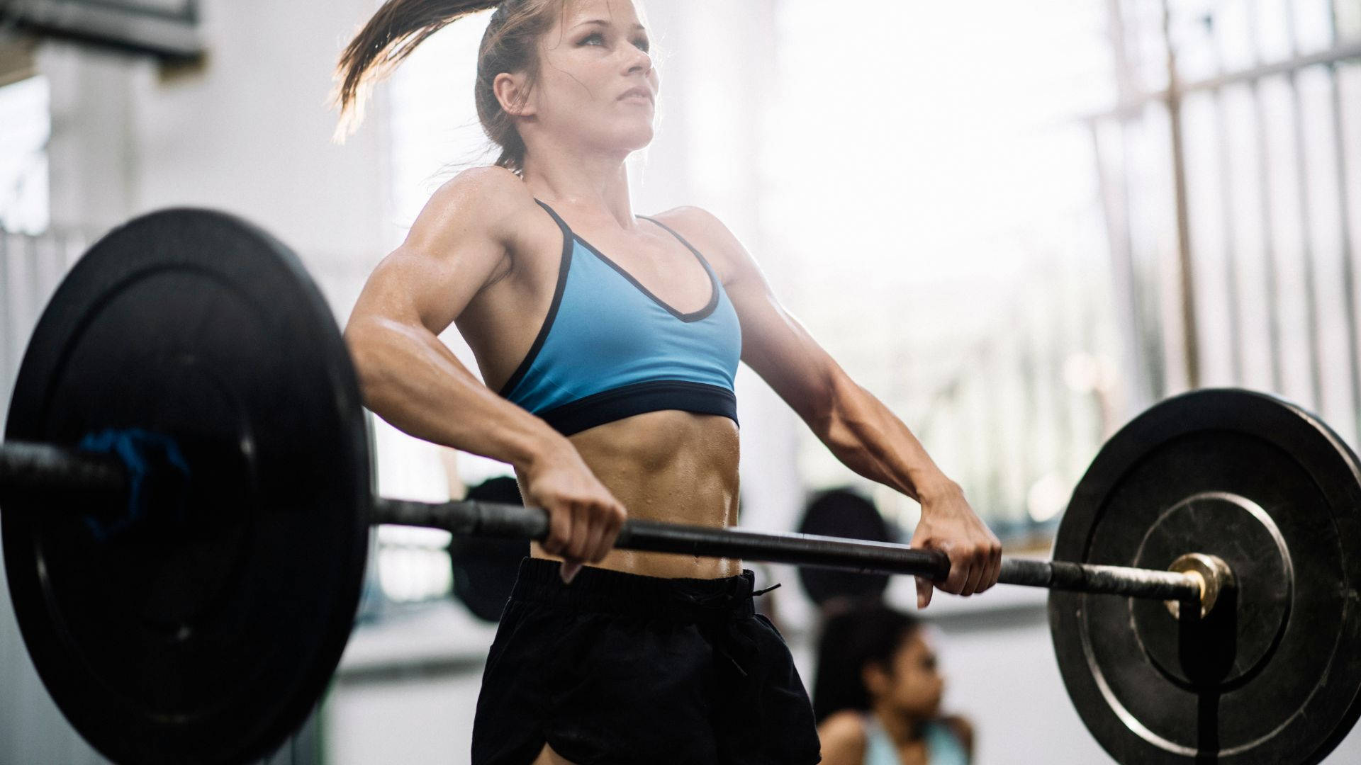 Olympic Sports Weightlifting Background