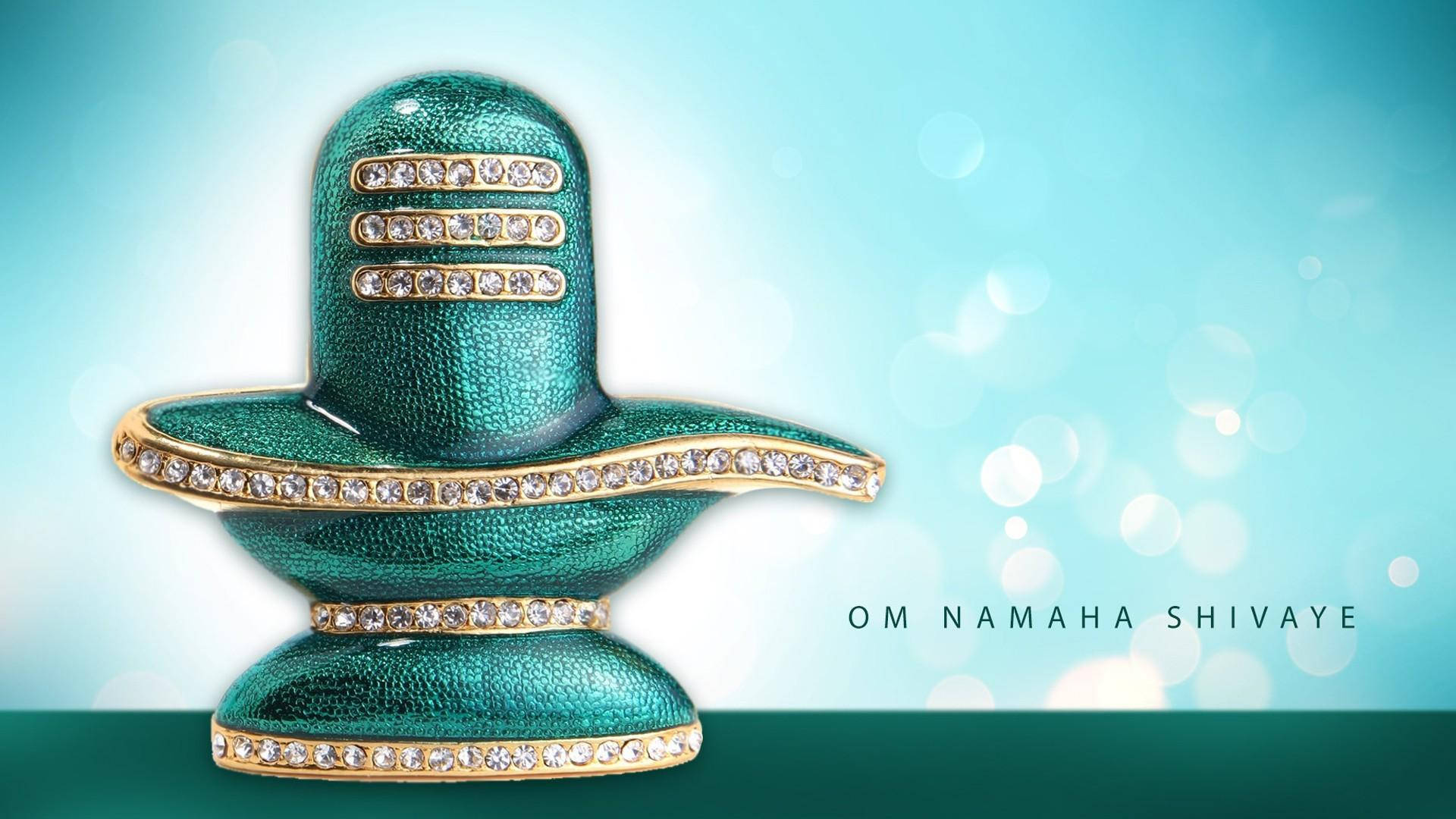 Om Namaha Shivaye Shiva Lingam Background