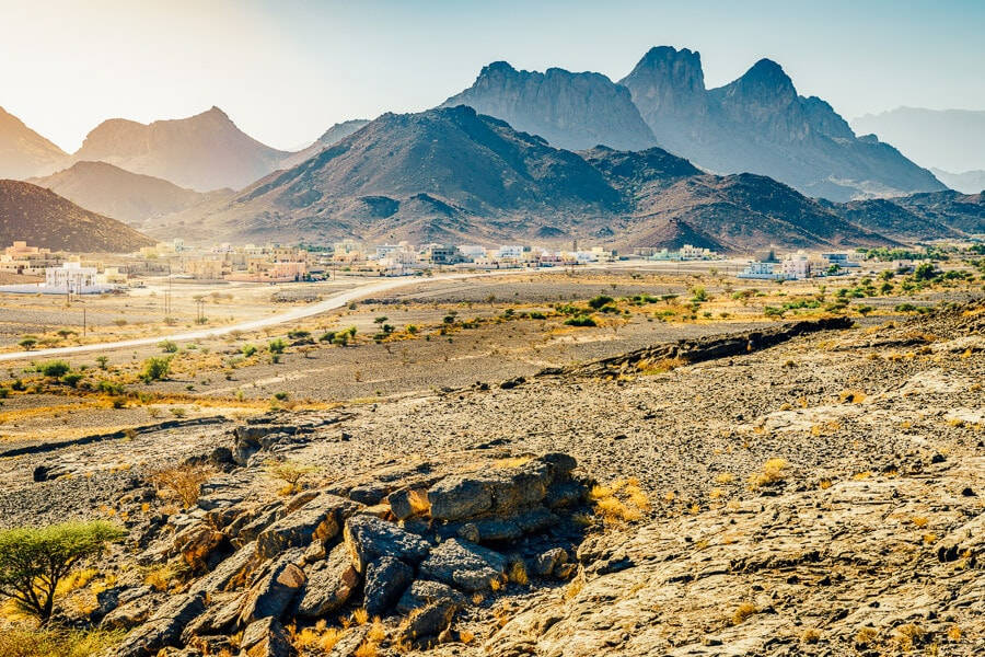 Oman Al Hajar Mountains