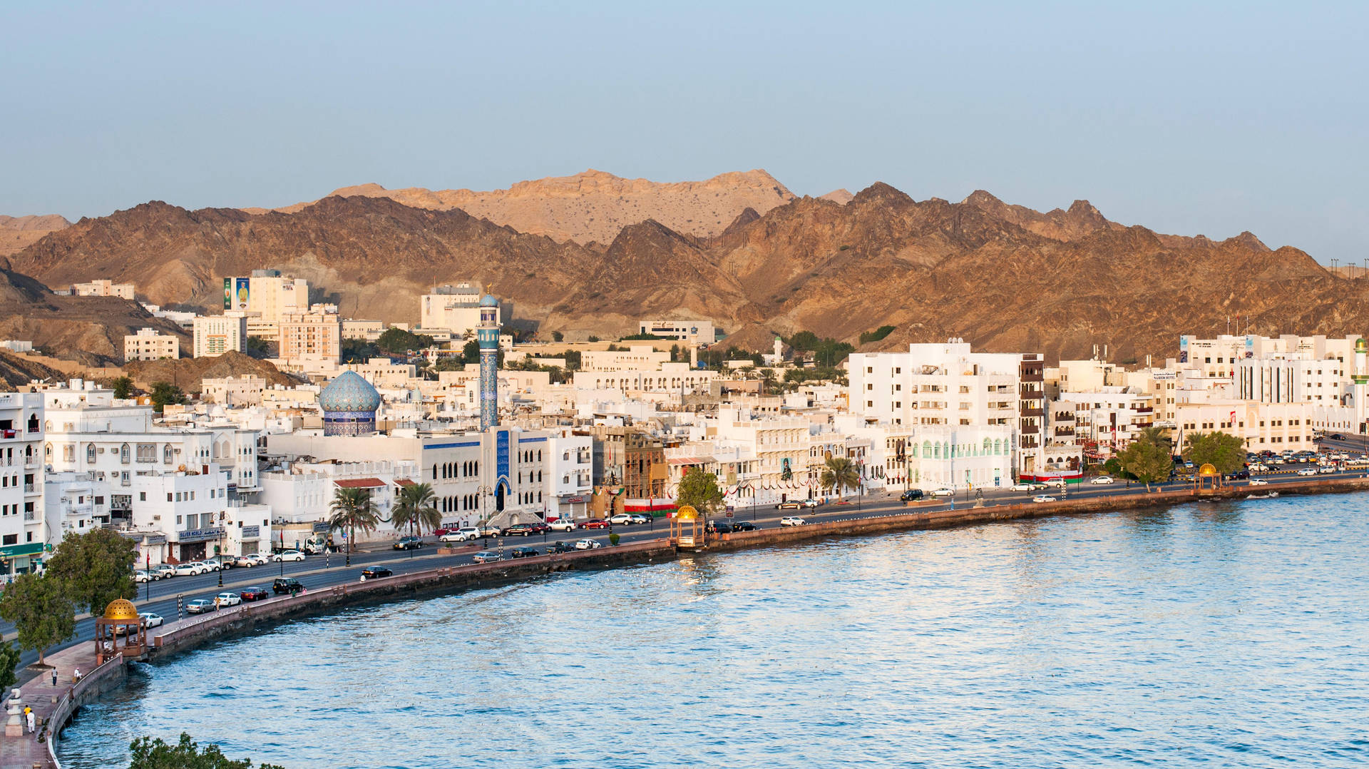 Oman Mutrah Corniche Daytime