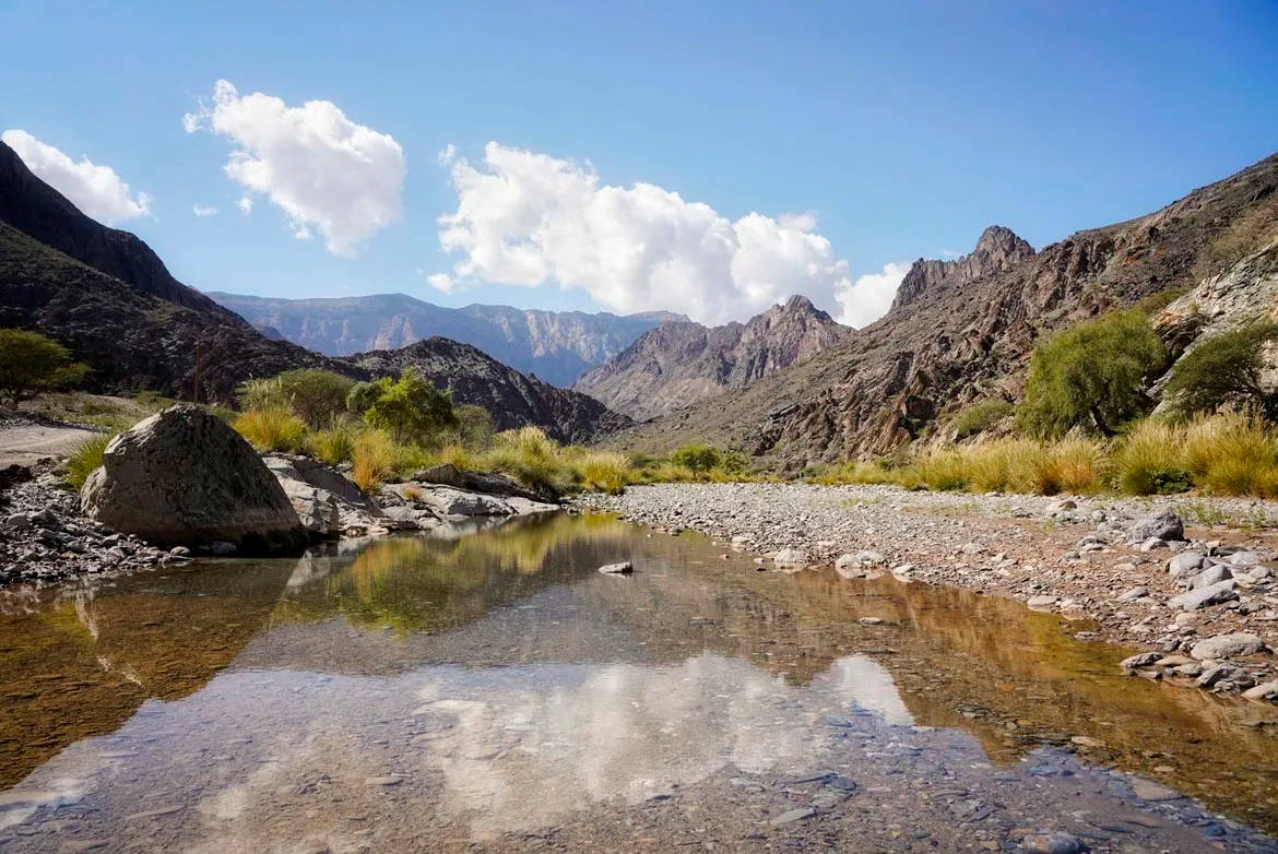 Oman River During Daytime Background