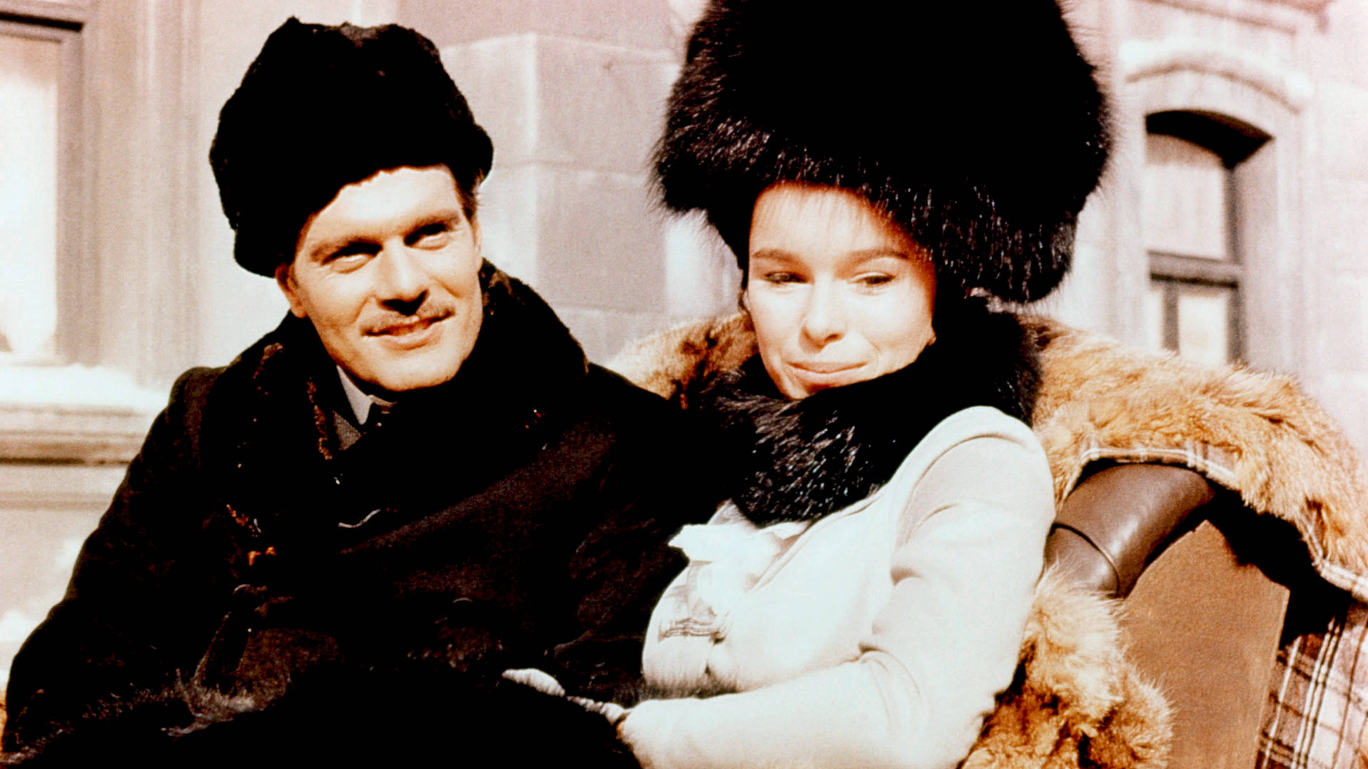 Omar Sharif And Geraldine Chaplin Background