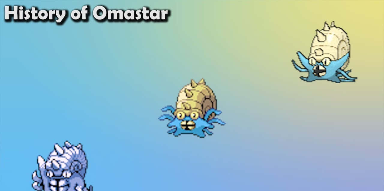 Omastar In Pixels Background