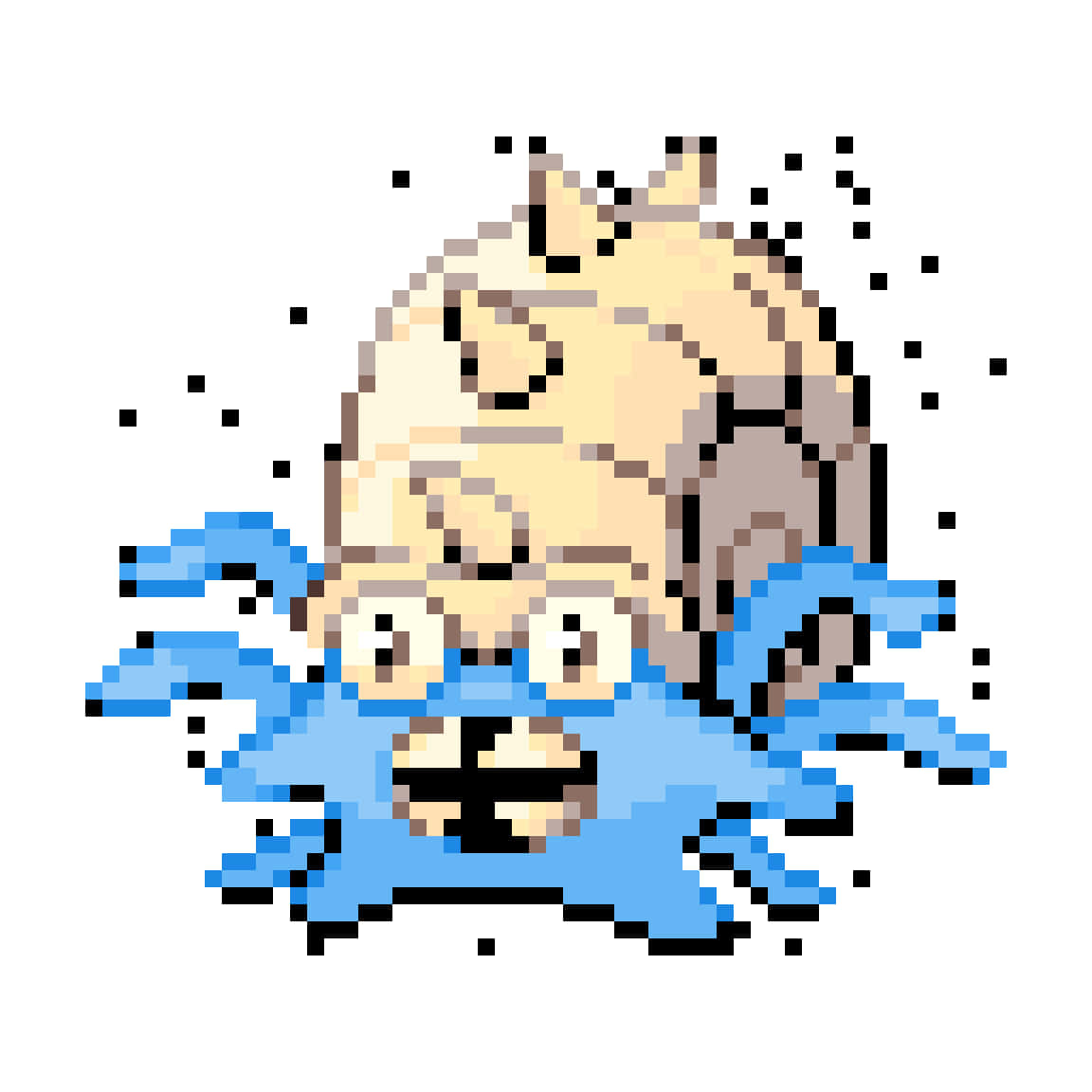 Omastar Pixel Art Background