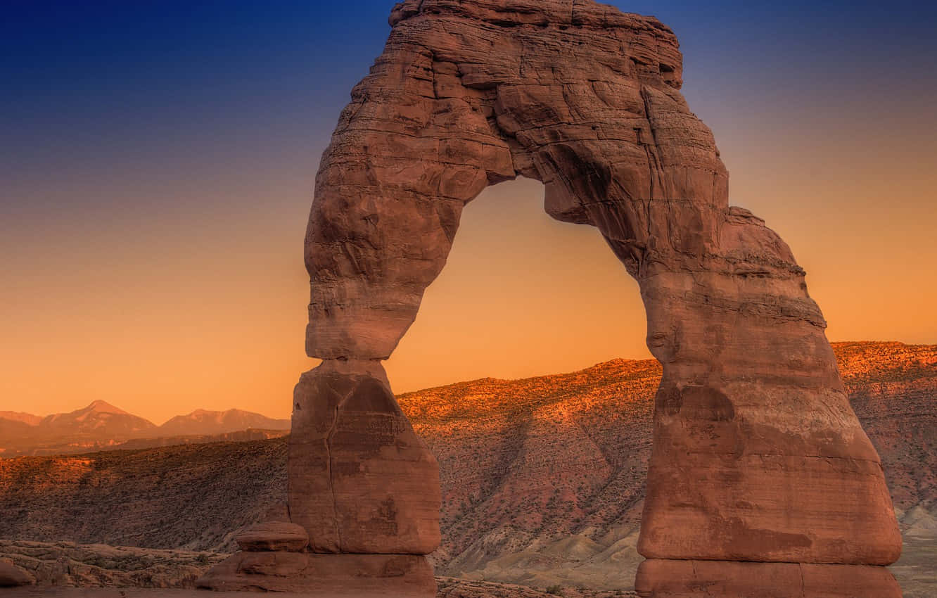 Ombre Skies Of Delicate Arch