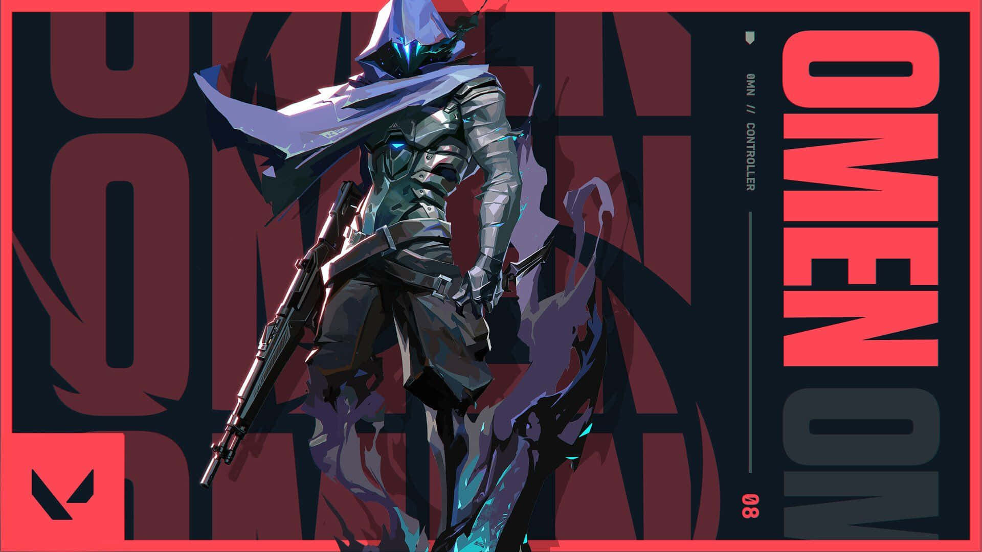 Omen Poster Art Valorant Desktop Background