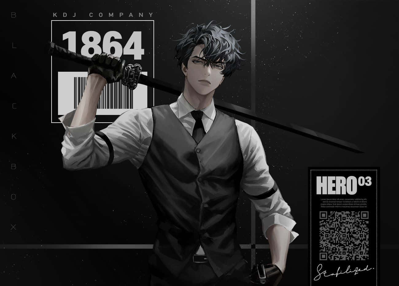 Omniscient Man With A Sword Background