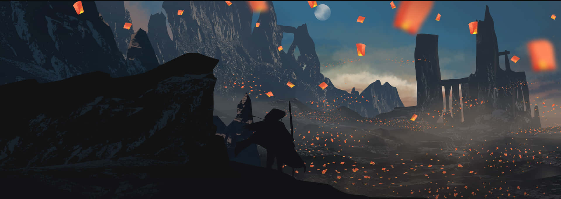 Omniscient Place Background