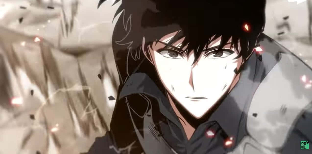 Omniscient Staring Man Background