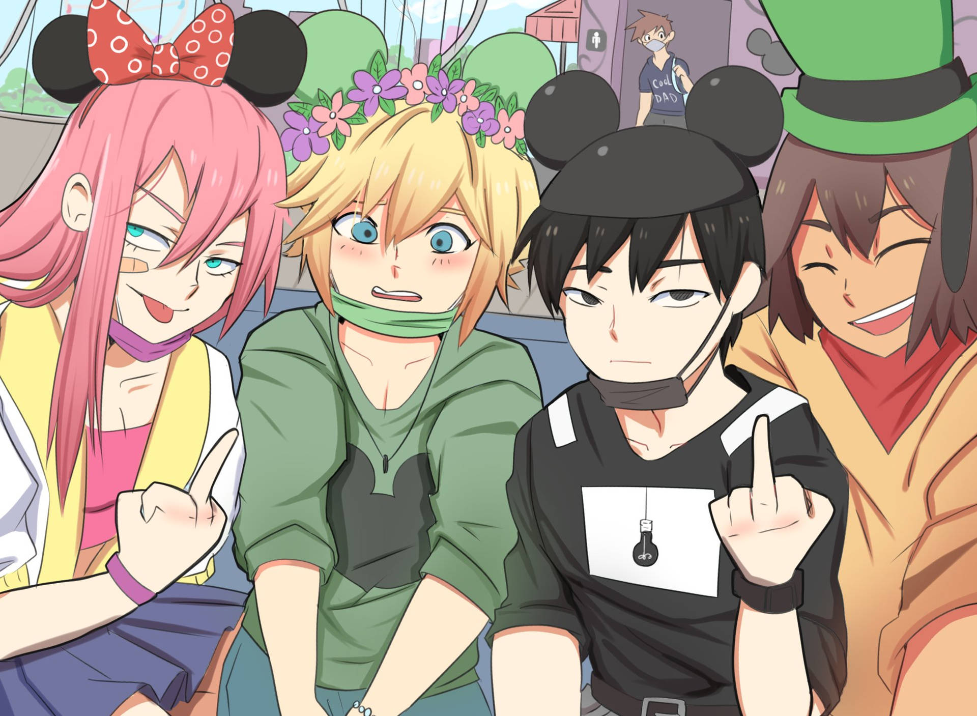 Omori Characters Disney Headbands