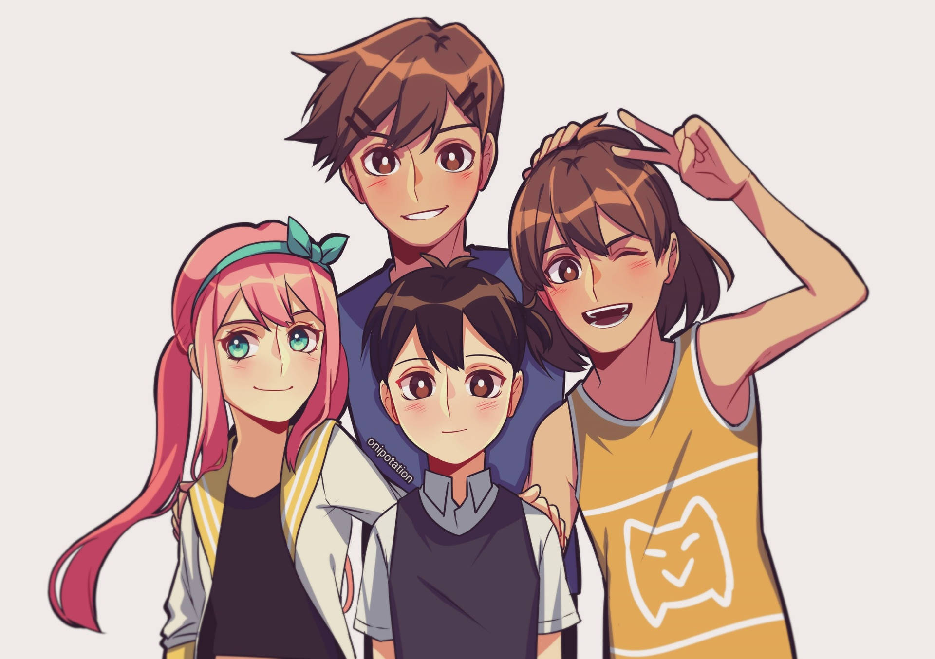 Omori Group Picture Background