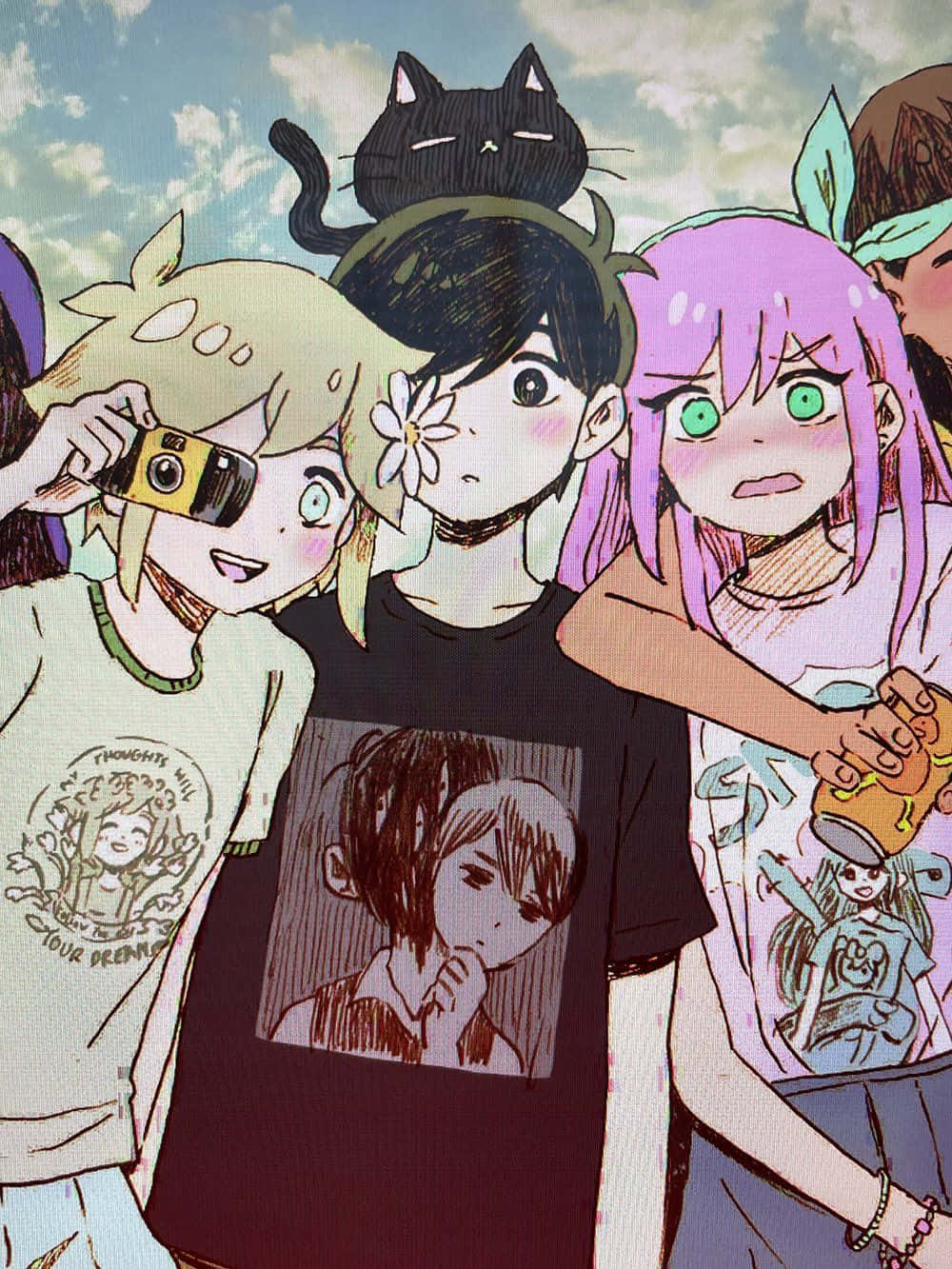 Omori Pfp Group Photo Background