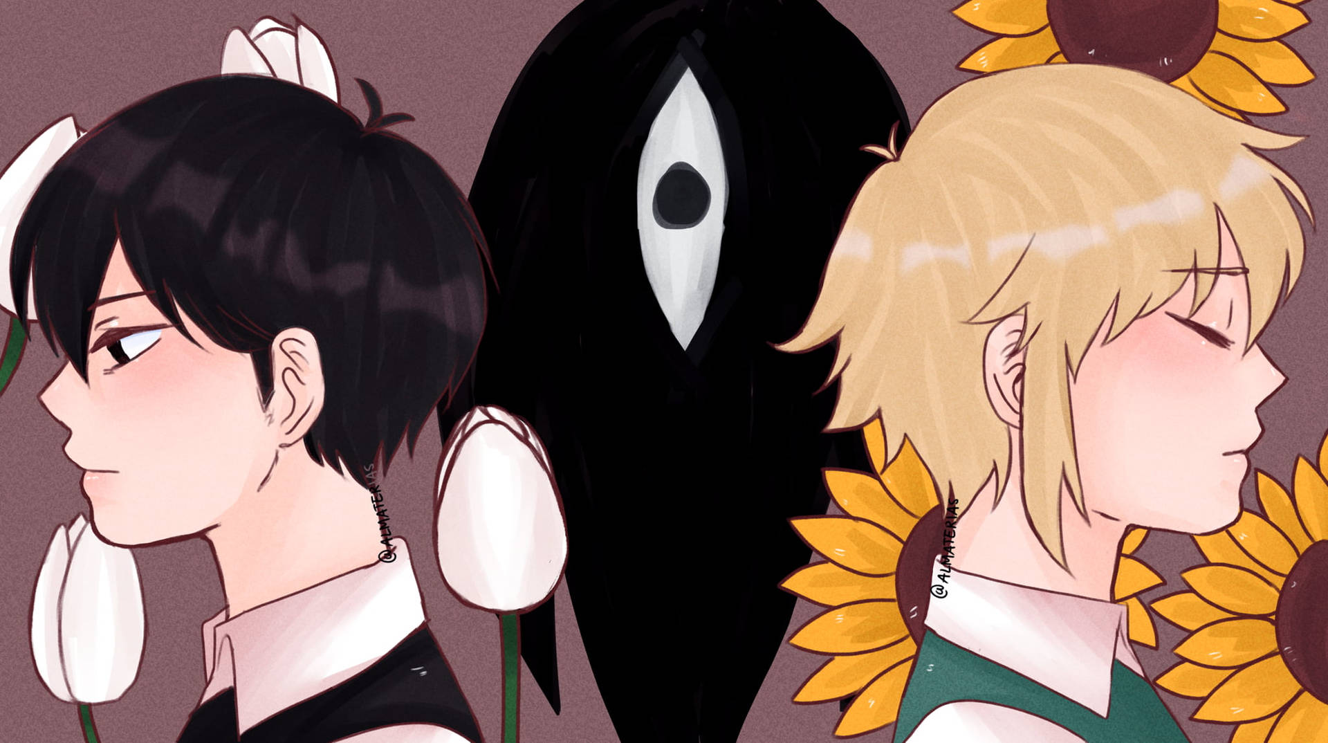 Omori Sunny, Basil, And Something