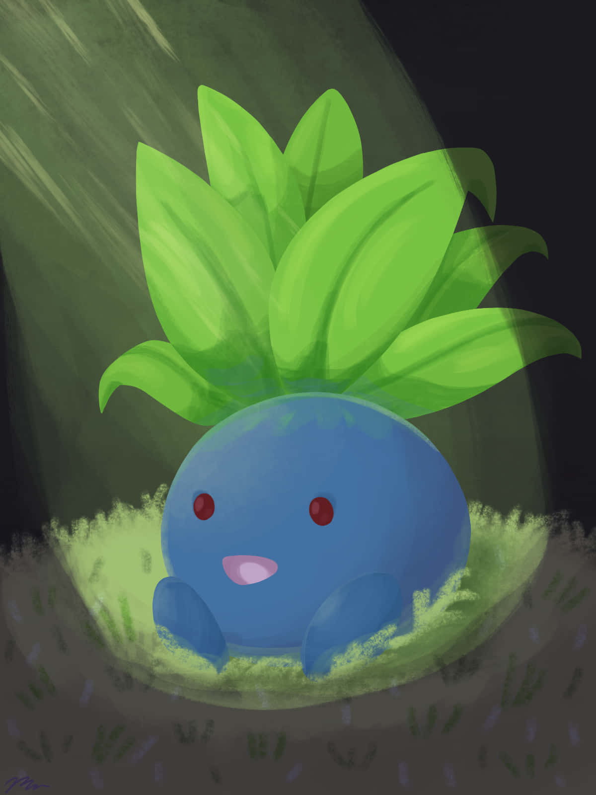 On Grass Oddish