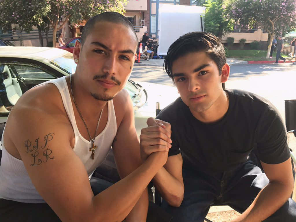 On My Block Cesar And Oscar Diaz Background