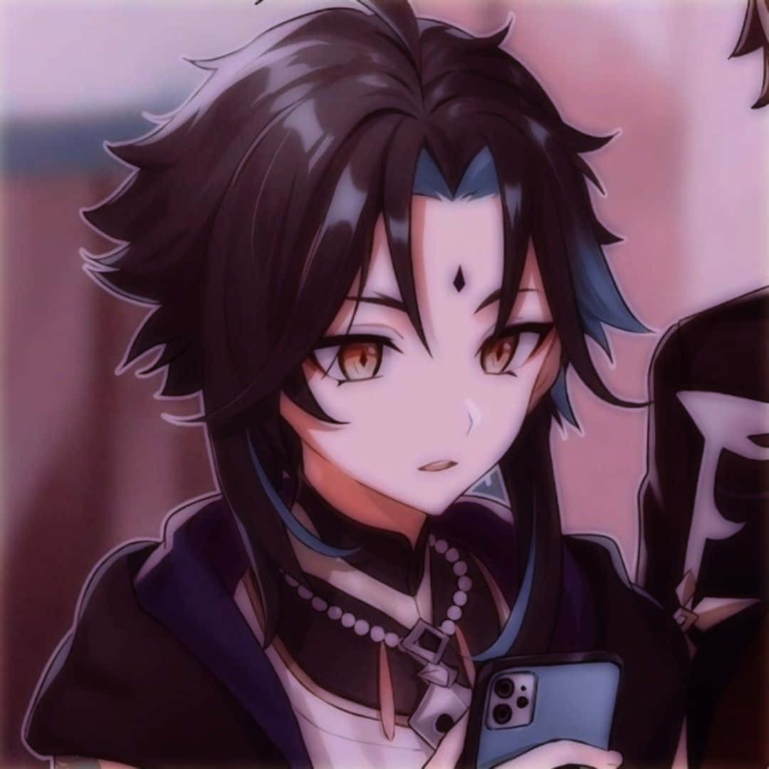 On Phone Xiao Pfp Background