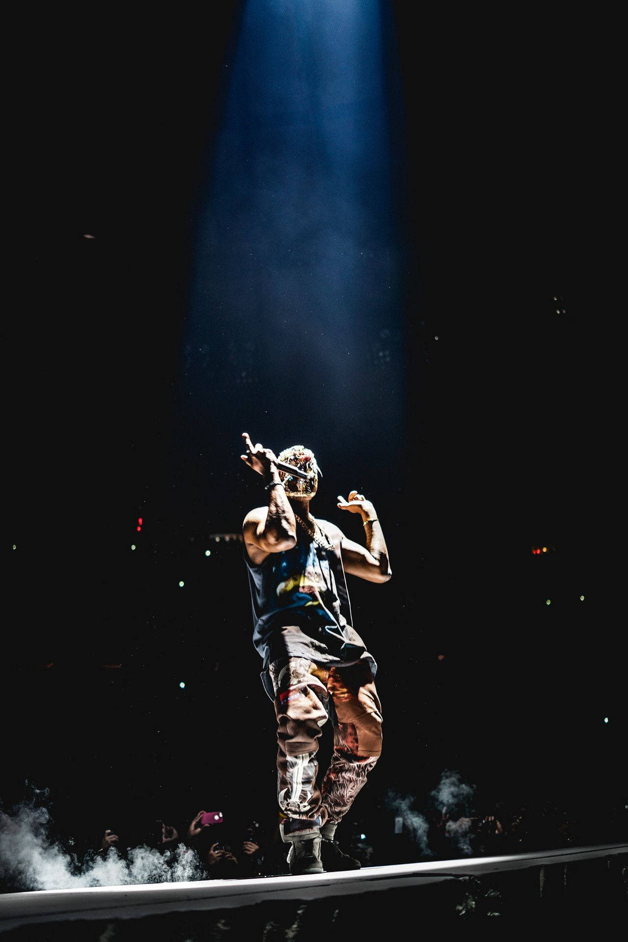 On-stage Kanye West Android Background